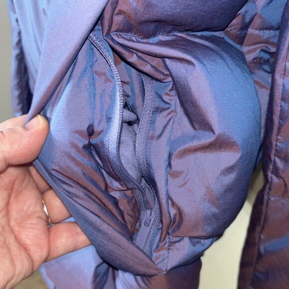 Lululemon women’s 10 wunder puff 600 down fill jacket heathered wild indigo - Picture 6 of 14